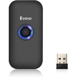 Eyoyo 미니 1D 블루투스 바코드 스캐너 3-in-1 블루투스 및 USB 유선 및 2.4G 무선 바코드 리더기 휴대용 바코드 스캔 Windows Andoid iOS 태, EY-009L