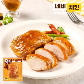 네네치킨 네꼬닭 저당 순살닭다리 매콤커리맛, 18개, 100g