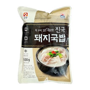 [사조오양] 진국 돼지국밥 600g 냉동, 1개