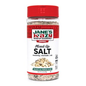 Jane's Kazy Seasonings Mixed Up Salt Caniste 9.5 Ounce Jane's Kazy Seasonings 혼합 소금통 9.5온스, 1개, 269g