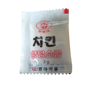뽀빠이 치킨양념소금3gx200ea 1봉., 1000개, 3g