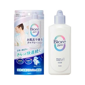 일본 Bioe Zeo 땀케어 로션 샤워하면서 사용하는 로션 무향 200ml, 1개