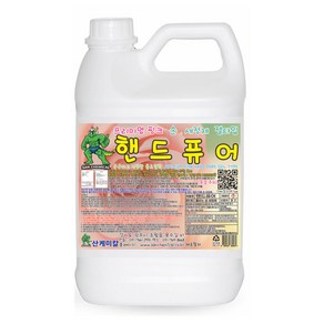 핸드워시 물비누 핸드퓨어 핑크 젤타입 3.75L, 1개