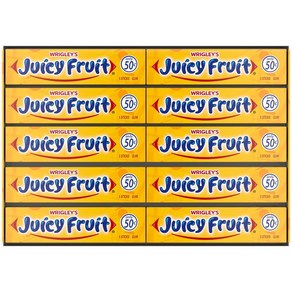 Juicy Fuit Gum WRIGLEY'S 츄잉껌 벌크 팩 스틱 5개(40개 팩), 360개, 없음, 240g