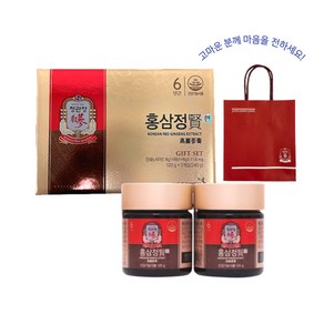 정관장 홍삼정 현 세트 120g x 2 개 총 240g 홍삼 선물세트 (쇼핑백포함) 홍삼농축액, 1세트, 단품