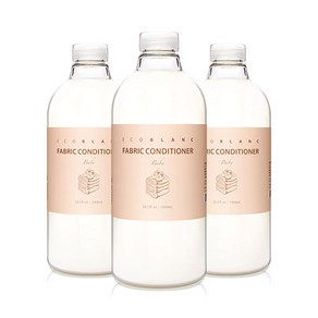 에코블랑 유아섬유유연제 베이비파우더향 1L, 1000ml, 3개