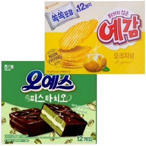 해태 오예스 피스타치오 +오리온 예감오리지널, 1개