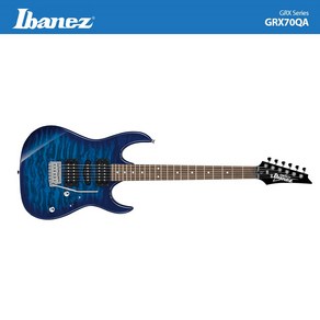 [IBANEZ] 아이바네즈 일렉기타 GIO 시리즈 GRX70QA 블루 버스트 / IBANEZ GRX70QA TRANSPARENT BLUE BURST [IBEG-525-TBB]