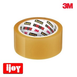 3M 스카치 포장용 테이프 갈색 PK65 48mm x 40m 5개