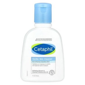 Cetaphil 젠틀 스킨 클렌저 향료 무함유 118ML 4FL oz), 1개