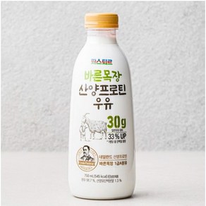 파스퇴르 산양유 단백질우유, 750ml, 6개