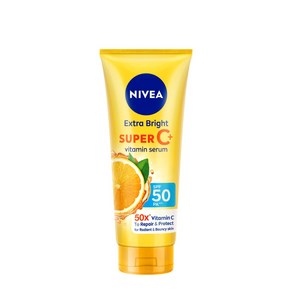 NIVEA 니베아 엑스트라 슈퍼C SPF50 바디로션 Vitamin Seum 70ml x 3개(1세트), 1세트