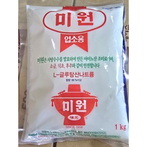 [농협하나로마트] 미원(업소용), 1kg, 1개