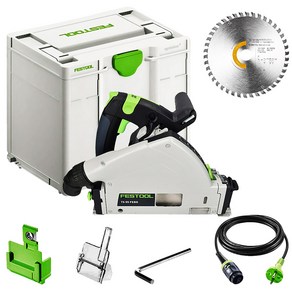 페스툴 TS 55 FEBQ-Plus 플런지쏘 원형톱 FESTOOL 576709, 본품(배터리없음), 1개