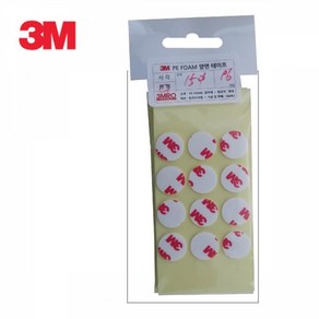 3M 4421 다용도 양면테이프 원형 15mm 96개입, 1개