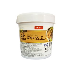 밤페이스트 1kg (국산) *아이스박스포장, 1개