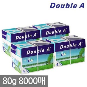 더블에이 A4 복사용지(A4용지) 80g 2000매 4BOX26772143