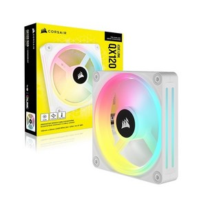 CORSAIR iCUE LINK QX120 RGB Expansion KIT (WHITE), 1개