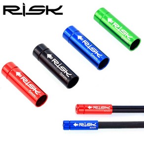 RISK 브레이크 변속기 겉선 케이블 마감재 엔드캡 RD0426, 5mm 브레이크용, 그린, 1개