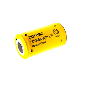 PORESO SC1300 1.2V 1300mAh 니카드 전동드릴 드라이버 리필 배터리, 1개