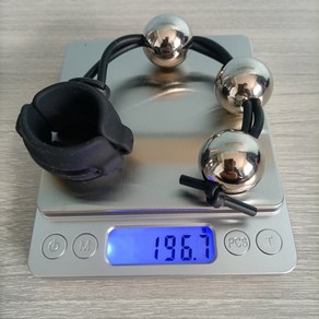 단련 중량추 성역도 LIGHT 가정용 전선 봉추 30 중량볼 스텐 기력 실버 1개, 2.5cm 지름 3구 [무게 0.39근], 2.5cm 지름 3구 모델 0.195 kg