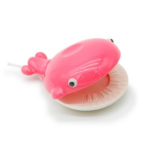 중앙악기 제논 밤비나 캐스터네츠 고래(핑크) / ZEN-ON BAMBINA CASTERNETS WHALE(PINK)