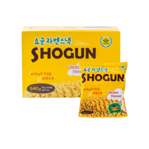 쇼군라멘스낵 치킨맛 18g x 30개