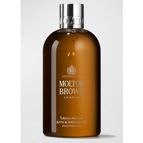 샤워 젤 바디샴푸 바디 클렌져 소프 New Molton 브라운 London Tobacco Absolute Bath & Showe Gel 워시 300ml 10 온스(1온스=약30g, 1개