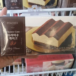 피코크 티라미수 75g x 2조각, 일반포장 동절기만, 2개