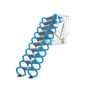 간이 사다리 접이식 계단 옥상 다용도 복층 천정 부착, 알루미늄 2-2.3m, 1개