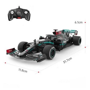 RC 자동차 장난감 1/12 메르세데스-F1 W11 EQ 성능 44 팀 레이싱 포뮬러 드리프트 모델 컬렉션