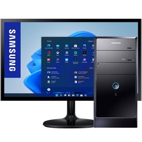 삼성풀세트 미들 사무 업무 가정 학원 인텔 i5 256G 8G 윈10 22/24LED 키마장패드+모든악세사리 외관깔끔