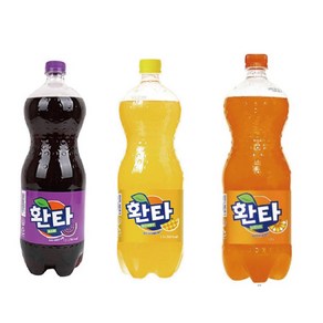 환타 파인1.5L+오렌지1.5L+포도1.5L 각2펫씩 총6펫