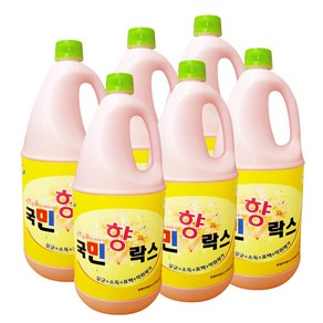 국민락스 향락스 2L*6, 6개, 2L