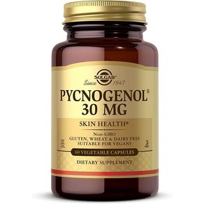 솔가 피크노제놀 Solga Pycnogenol 30 mg 60 베지캡슐, 1개, 60정