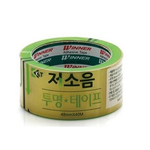 금성 무소음 저소음 OPP 아크릴 박스테이프 투명 48MM x 40M