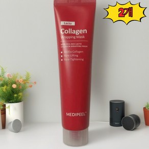 메디필 레드 락토 콜라겐 랩핑 마스크팩 70ml, 1개입, 2개