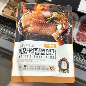 도드람 직화벌집 껍데기 순한맛 260g, 1개, 일반포장 동절기만