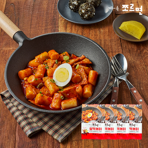 계속쪼르면 쌀떡볶이 순한맛, 420g, 4개