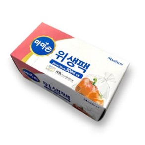 마미손 위생팩6호300매(중), 단품, 단품, 1개