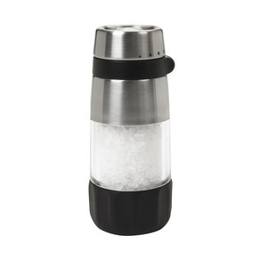 OXO Good Gips Salt Ginde Stainless Steel OXO 굿 그립 솔트 그라인더 스테인리스 스틸, 1개