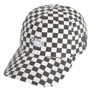 NBA 체커보드 패턴 SOFT CURVED CAP N225AP267P