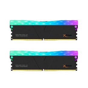 V-Colo DDR5 Manta XPism 64GB32GBx2 5600MHz 2Gx8 CL36 1.25V SK 하이닉스 IC RGB 게이밍 데스크탑 업그레이드 RAM 메모리 모, 없음, 2) 블랙 - 32GB16GBx2 - DDR5 5600