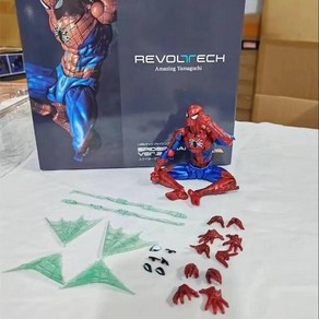 스파이더맨 야마구치 REVOLTECH 2.0버전 관절 가동 핸드메이드 16cm 피규어, 1개