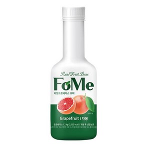 fm)리얼 프룻 베이스 포미 자몽 1.2kg, 1개