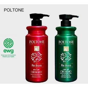 [ POLTONE ] Re:Born 스켈프 샴푸 750ml & 클리닉 약산성 샴푸 750ml 세트