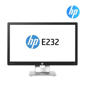 HP 23인치 EliteDisplay E232 16:9 LED DVI RGB HDMI 중고 모니터, 59cm, B급 액정기스