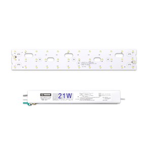 케빈라이팅 국산 삼성칩 조명 거실등 리폼 LED 모듈 주방욕실등 18W 418x70mm(1장), 삼성 LED 칩, 표준형6500K(새하얀빛)