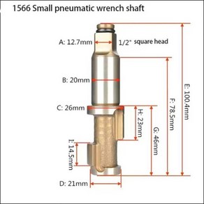 1/2 3/4 공압 공구 에어 임팩트 렌치 앤빌 드라이버 스핀들 축 해머 블록 수리 부품 인치
