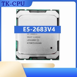 Xeon E5 2683 V4 2.1GHz 16 코어 40M 120W 14nm LGA 2011-3 지지대 X99 마더보드